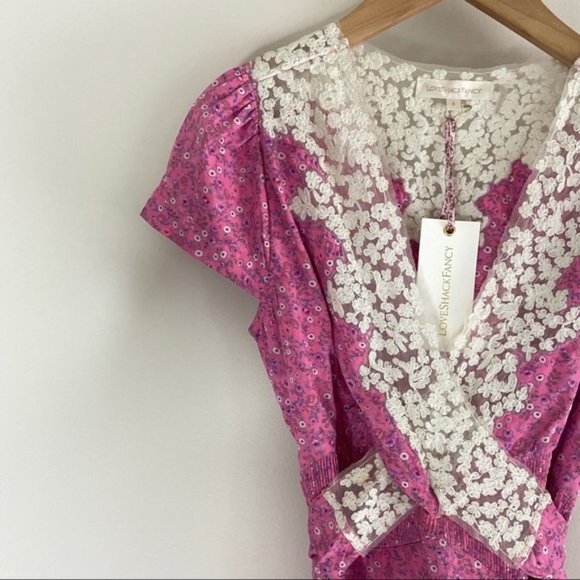 Loveshackfancy Minuet Dress Gypsy love pink - Picture 9 of 10